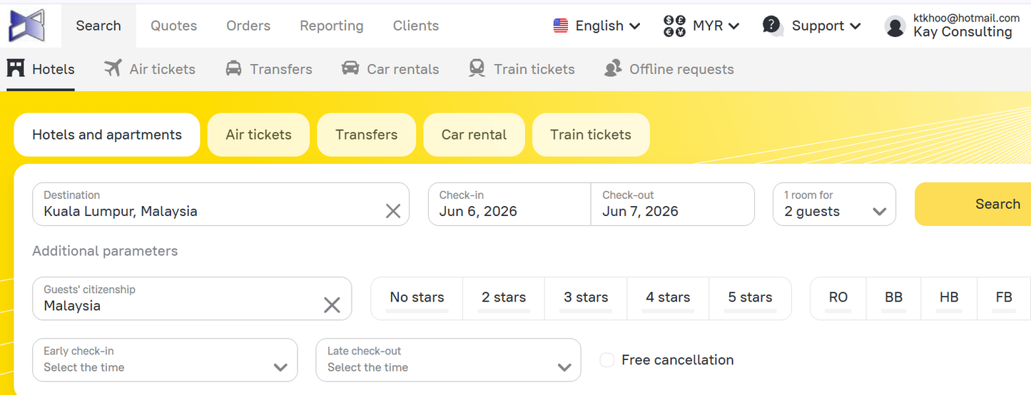 Hotel Booking Reservation Deposit